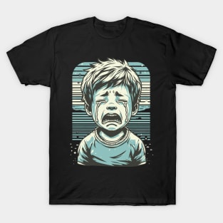 CRYING BOY T-Shirt